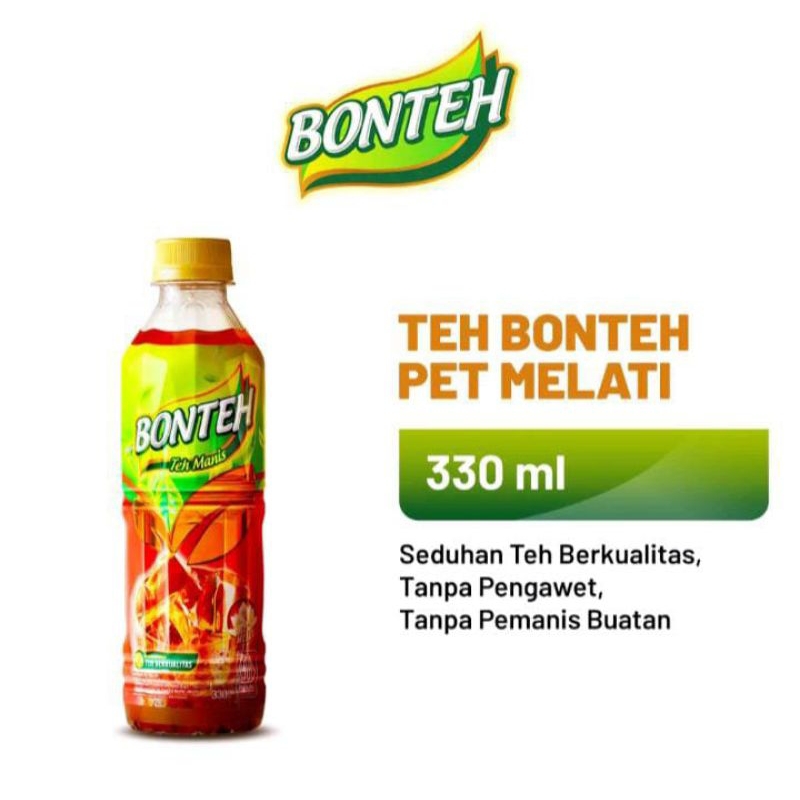 

Minuman Teh Bonteh 330ml-Teh Melati Botol