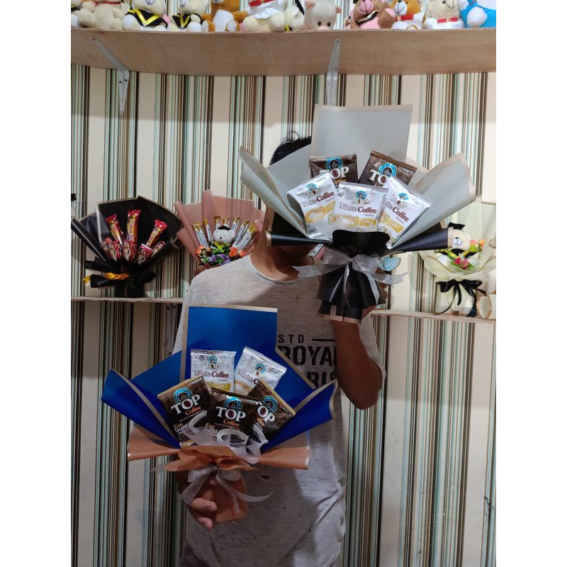 

BUKET WISUDA KOPI || BUKET SNACK || BUKET SEMPRO WISUDA