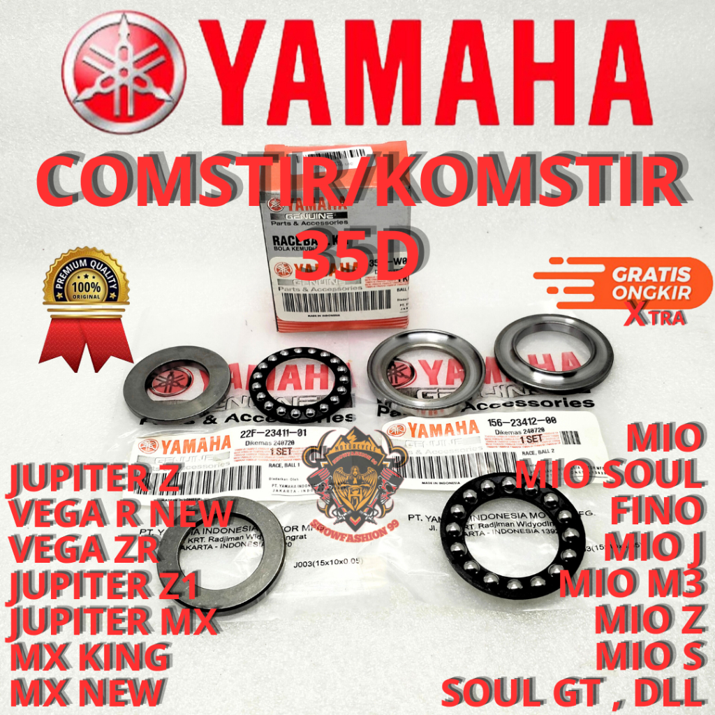 KOMSTIR YAMAHA JUPITER 35D COMSTIR YAMAHA JUPITER ,VEGA ,MIO,FINO ,MX KING ,MX NEW ,SOUL GT,AEROX NE