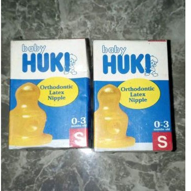 Huki Dot Latex Nipple Orthodonic