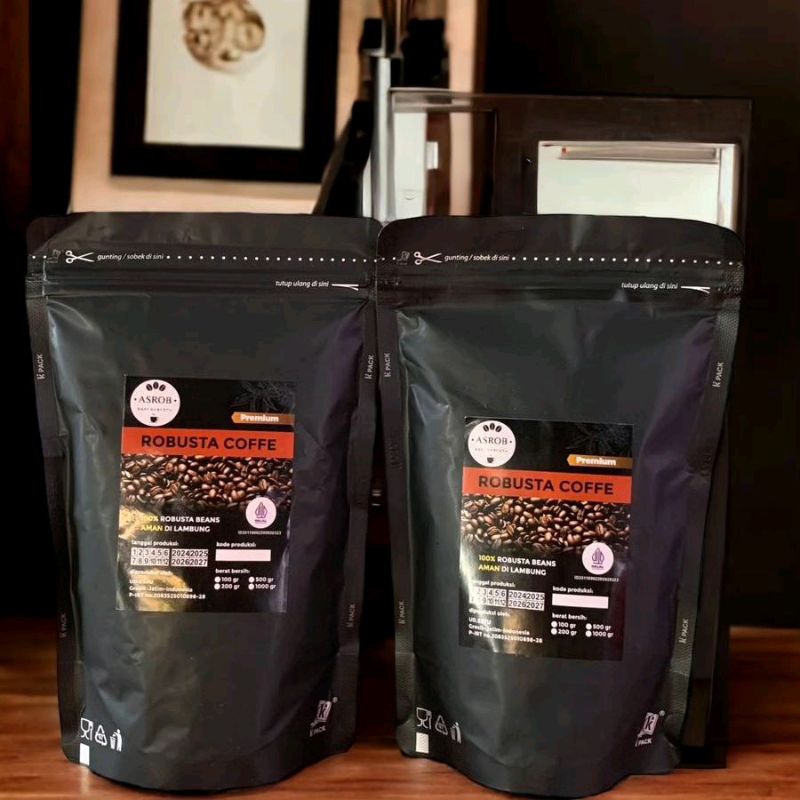 

Asrob ROBUSTA Coffee Type Dark 200 gr