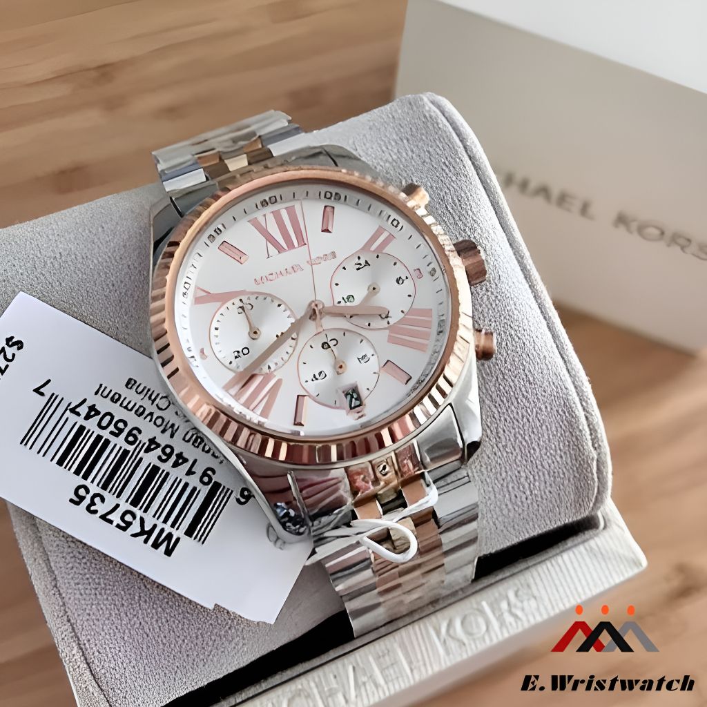 Jam Tangan Wanita Original MK 5735 Chronograph Bisa COD