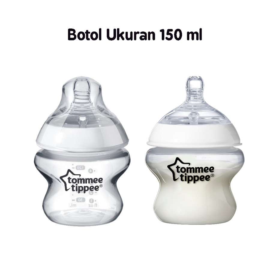Tommee Tippee Botol susu CTN uk.150 ml tanpa packaging eceran