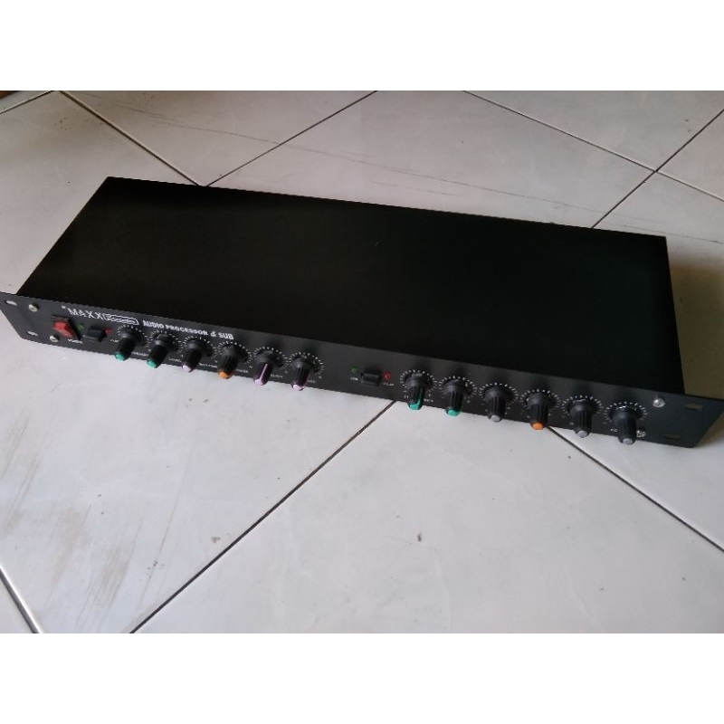 Audio prosesor plus sub rakitan siap pakai