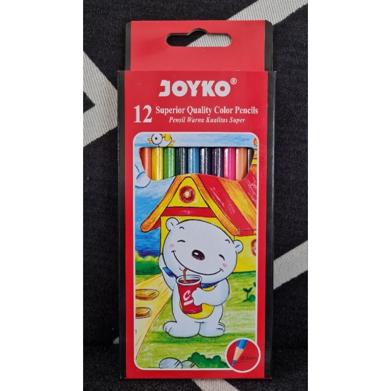 

Pensil Warna Joyko 12 Warna Panjang
