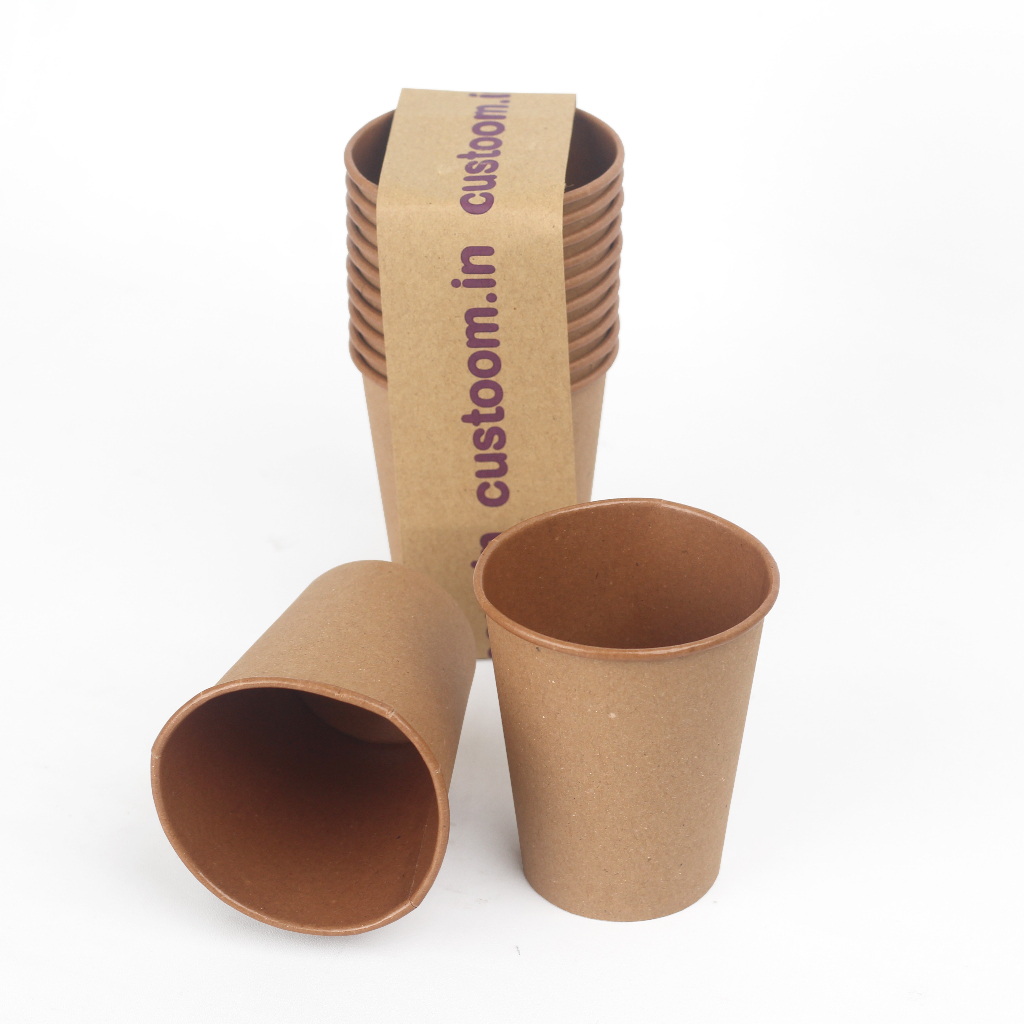 

24PC Paper Cup Ukuran 240 ml - (1 Pack Isi 10 Pcs) - Gelas Kertas | Custoom.in