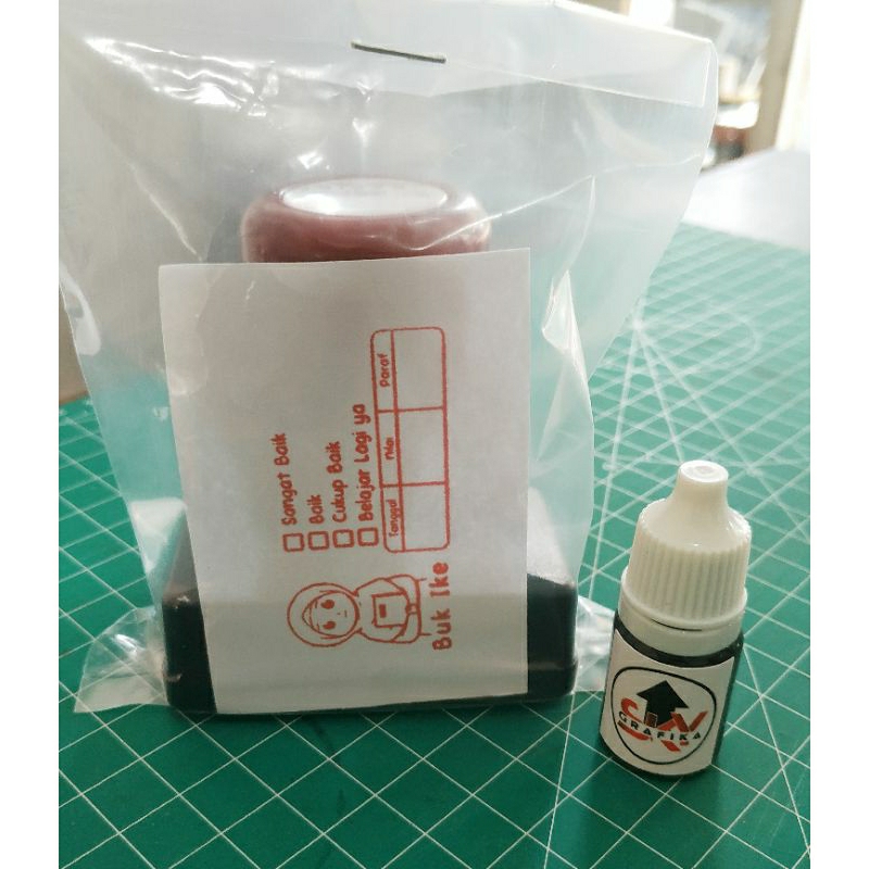

Stempel Penilaian Guru lengkap dengan tinta refill 5 ml