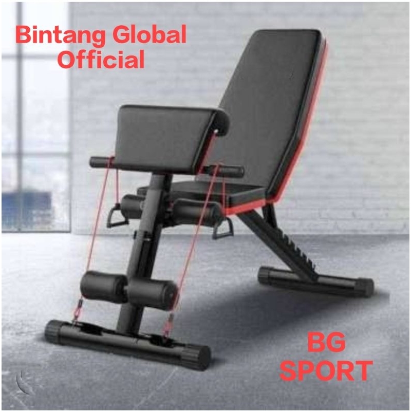 Adjustable Bench - Kursi bangku Fitnes Alat Gym Fitness