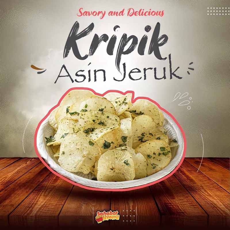 

KRIPIK SINGKONG ASIN JERUK
