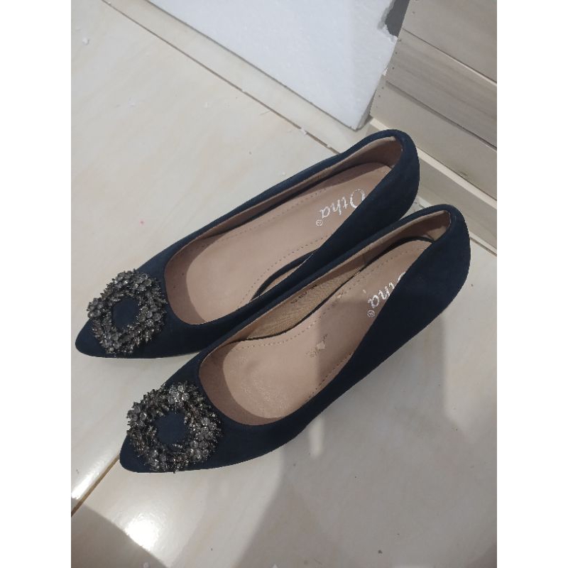 [Preloved] Heels Wedges Otha