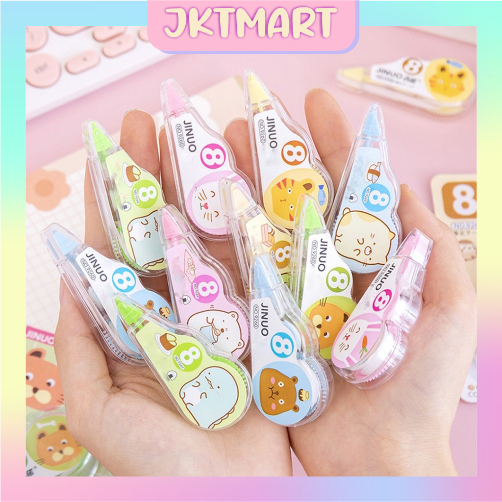 

⭐ JKTMART ⭐ TIPEX ROLL/correction tape/tipe-x karakter lucu kecil/tip-ex kertas fancy S087