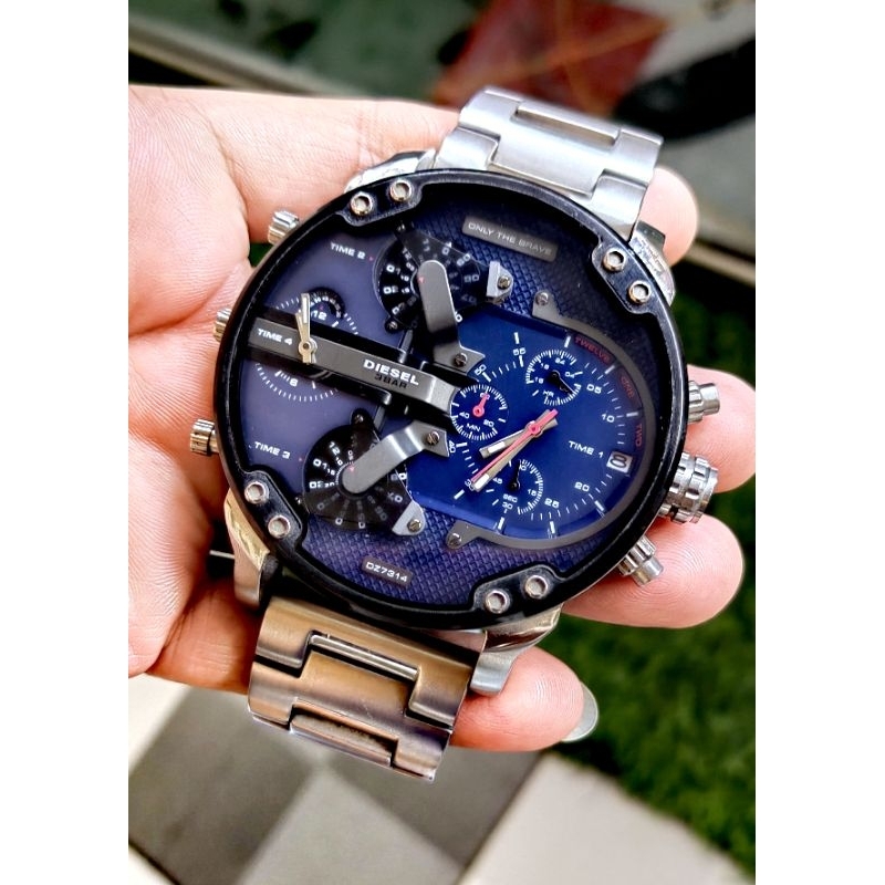 JAM TANGAN DIESEL MR. DADDY BIG SIZE SECOND PRELOVED