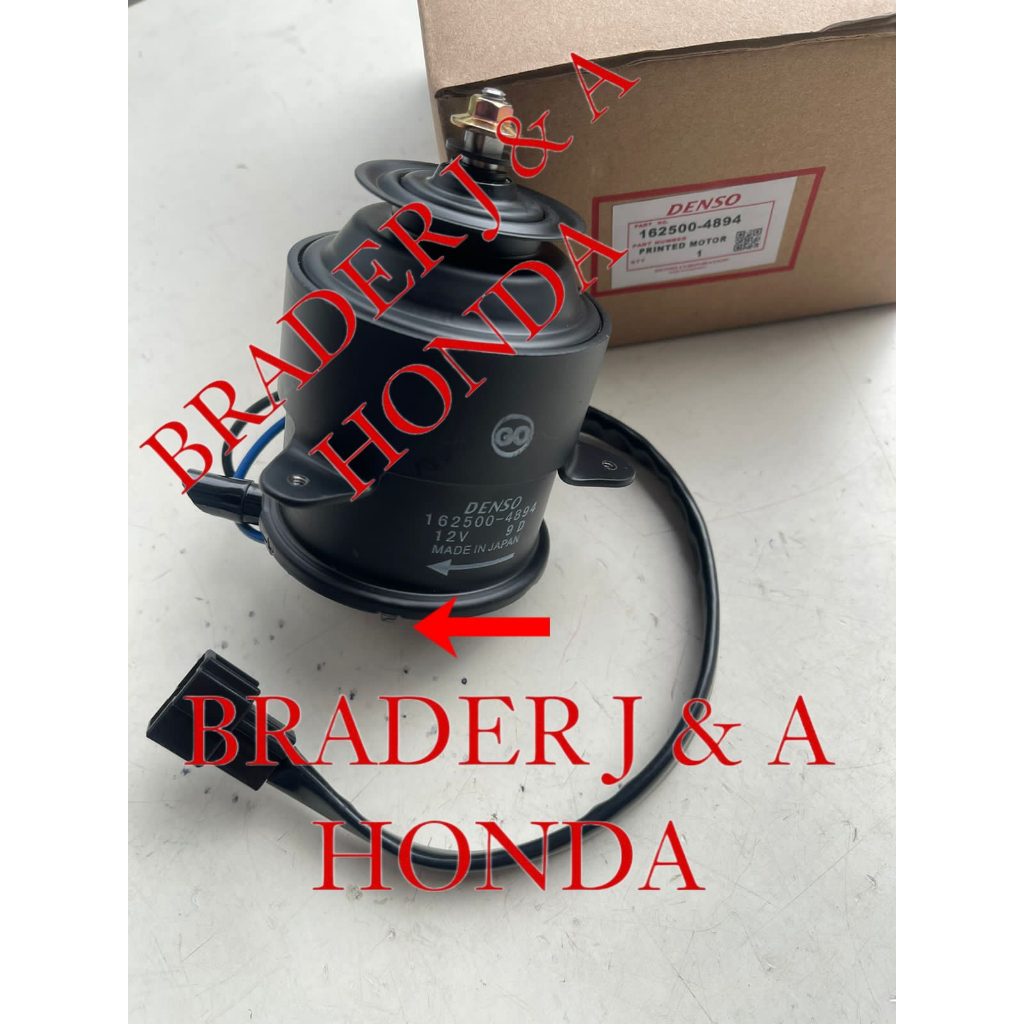 MOTOR FAN RADIATOR DYNAMO BALING KIPAS ACCORD MAESTRO CIELO WONDER GRAND CIVIC GENIO FERIO CITY PESO
