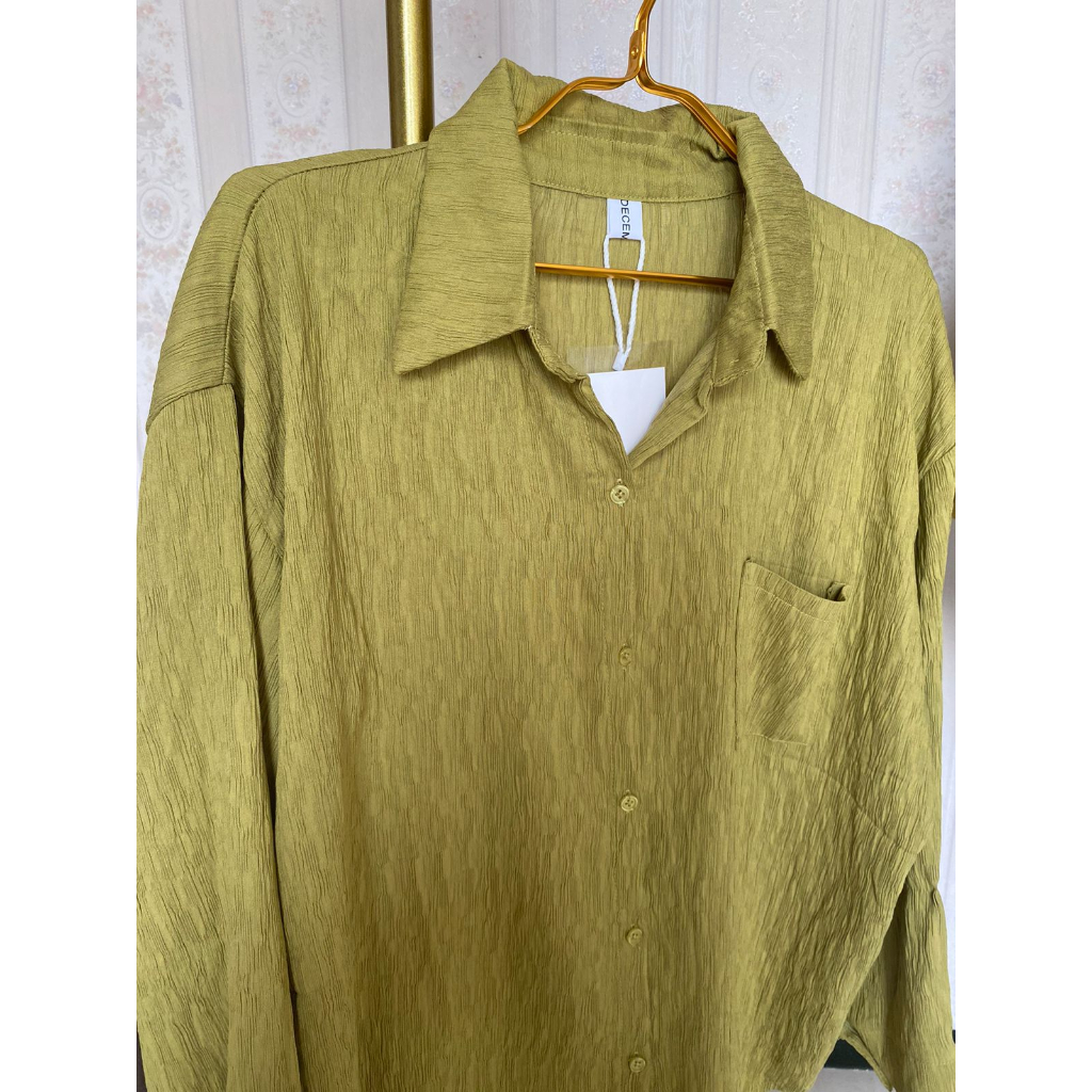 DECEMBER'S T-SHIRT CRINCLE 100% BANGKOK | KEMEJA CRINCLE THAILAND