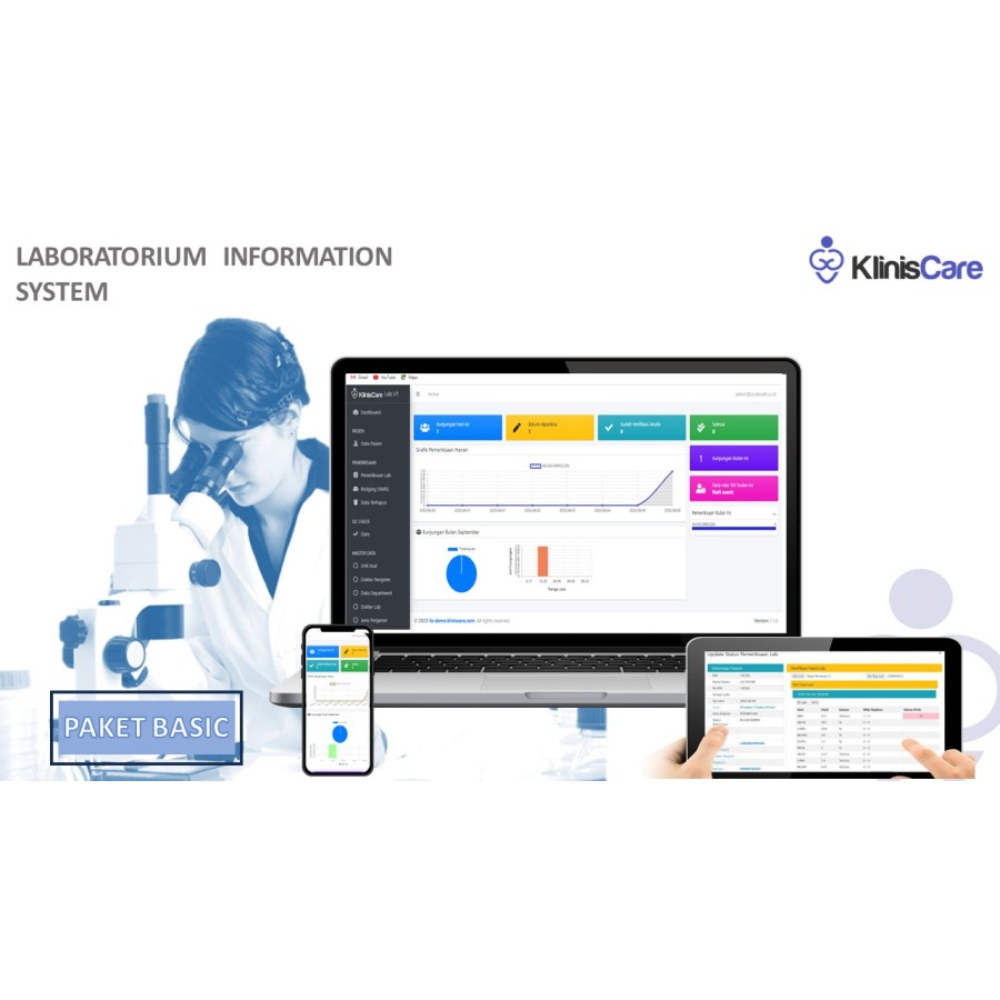 Sistem Informasi Laboratorium (paket basic)
