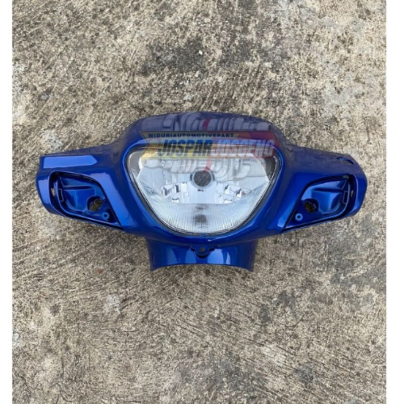 BATOK DEPAN PLUS LAMPU SUZUKI SHOGUN R NEW 110 BIRU BATOK DEPAN SUZUKI SHOGUN R NEW 110 BIRU TOTOK D
