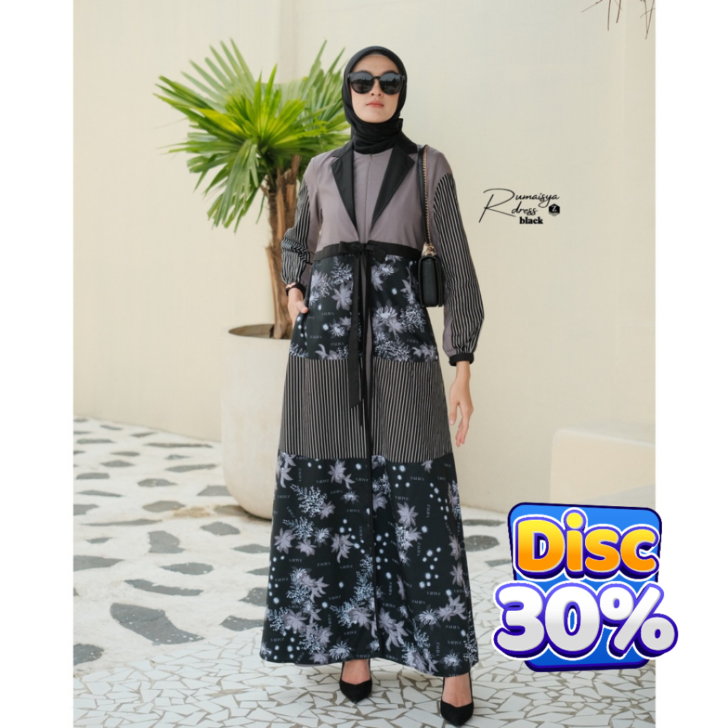 Zalifa - Rumaisya Dress - Gamis Wanita