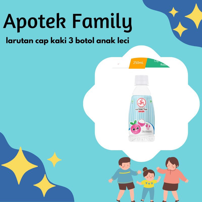 

LARUTAN CAP KAKI TIGA ANAK LECI BOTOL 250ML