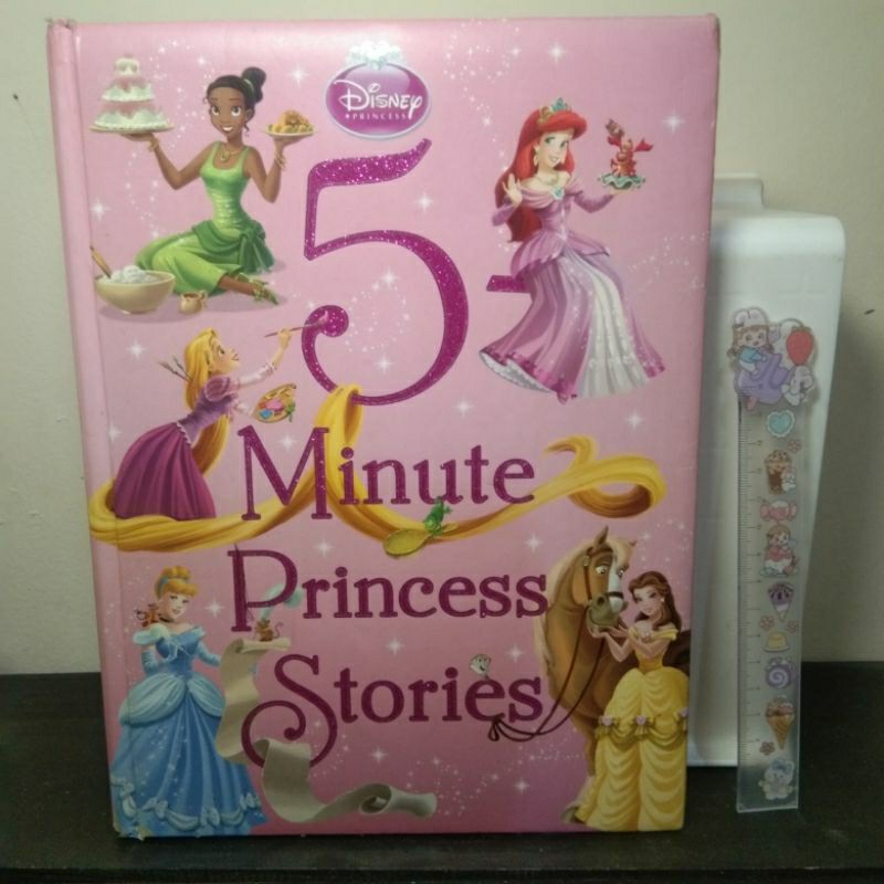Buku cerita anak Disney Princess 5 MINUTES PRINCESS STORIES