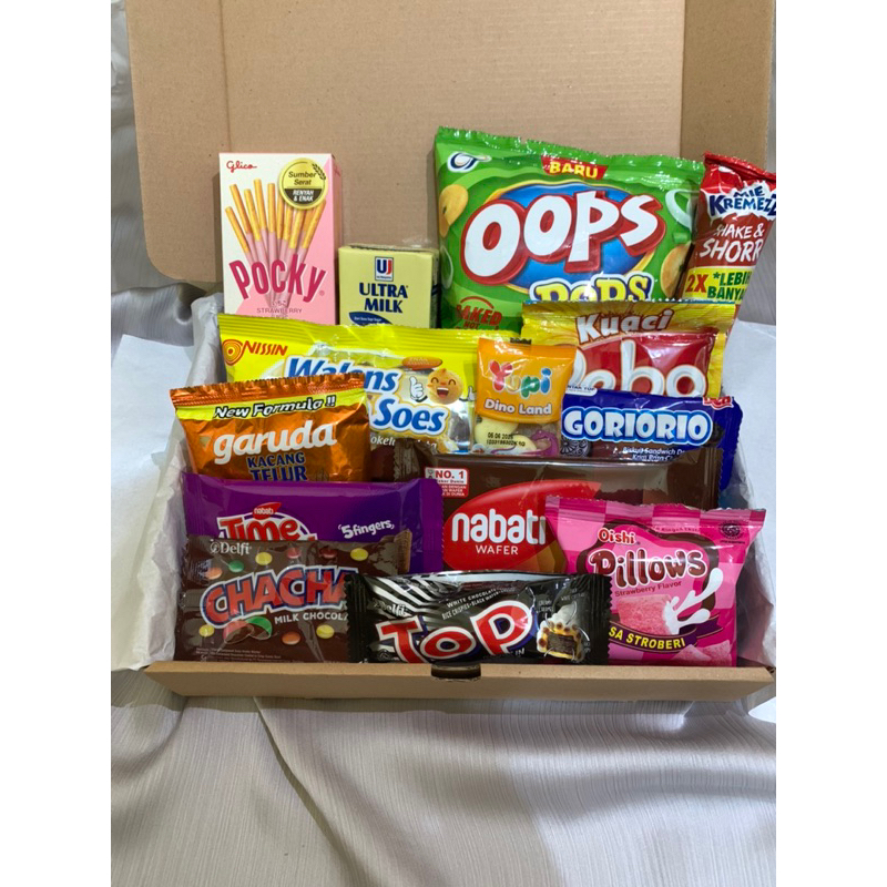 

Snack box / Hampers / Gift / Kado Murah