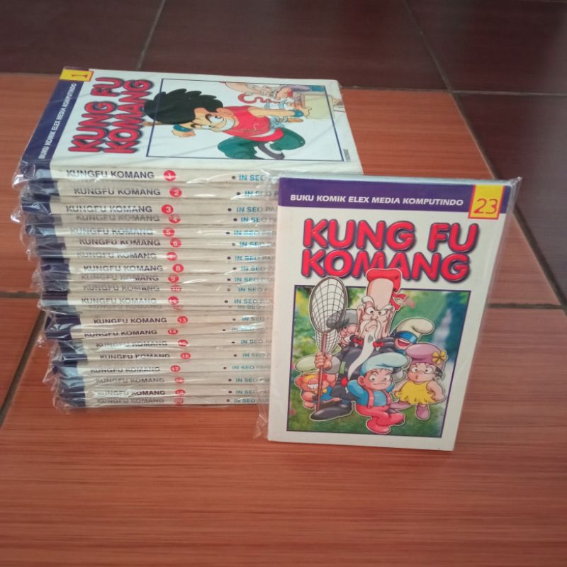 KOMIK KUNGFU KOMANG dan HELLO KOMANG
