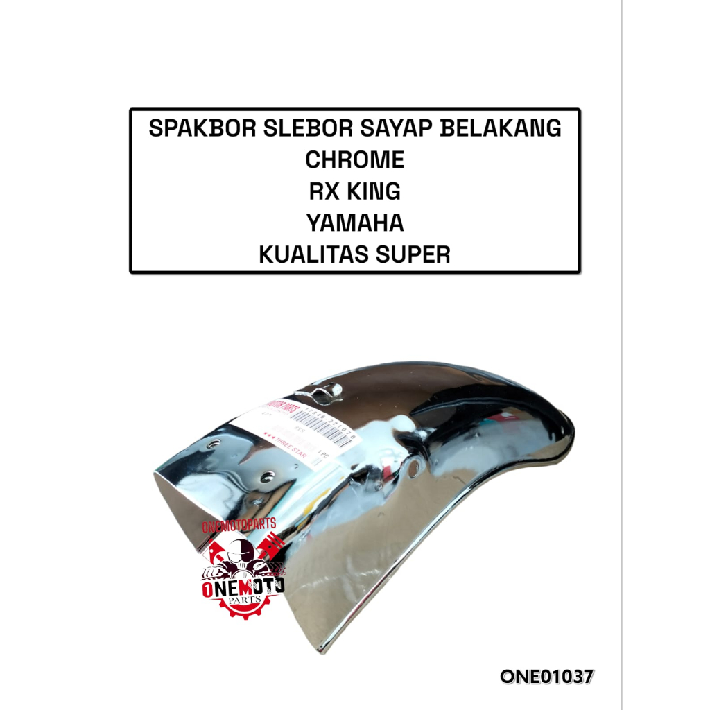 SPAKBOR SLEBOR SAYAP BELAKANG CHROME RX KING YAMAHA KUALITAS SUPER