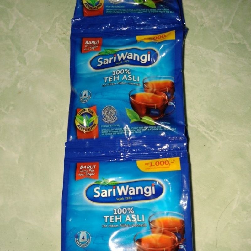 

teh Sariwangi isi 6 sachet