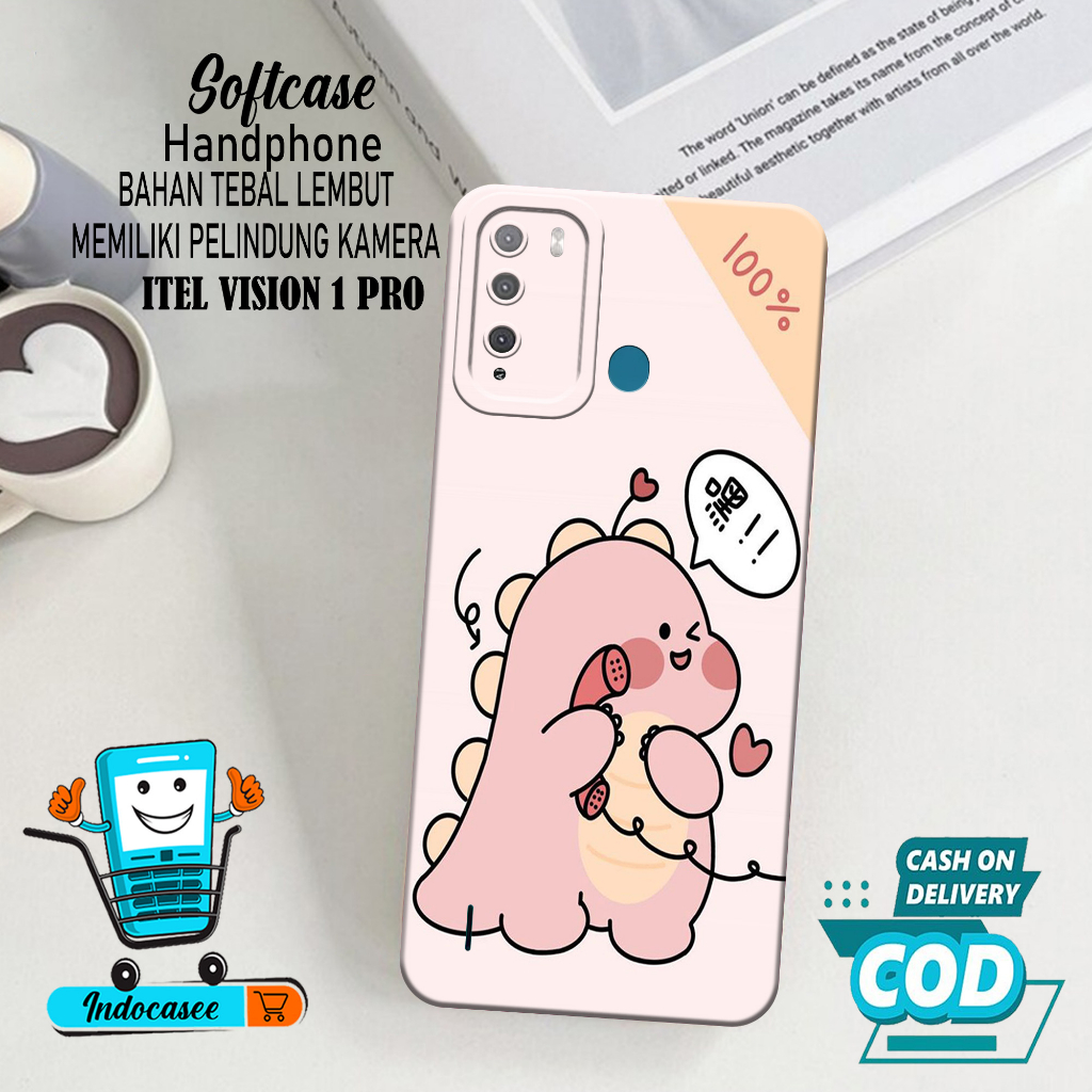 Case Hp Itel Vision 1 Pro - Softcase Itel Vision 1 Pro - Casing Itel Vision 1 Pro - Kesing Itel Visi