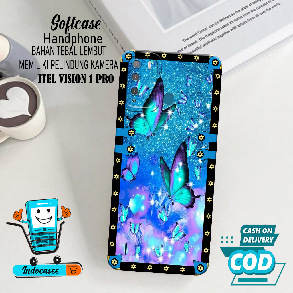 Case Hp Itel Vision 1 Pro - Softcase Itel Vision 1 Pro - Casing Itel Vision 1 Pro - Kesing Itel Visi
