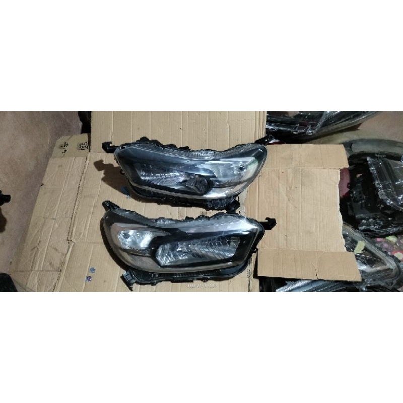 headlamp honda brio lampu depan mobilio facelift