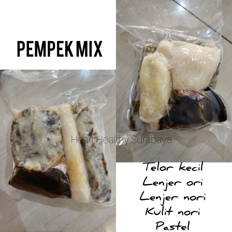 

Pempek Palembang Mix Vegetarian