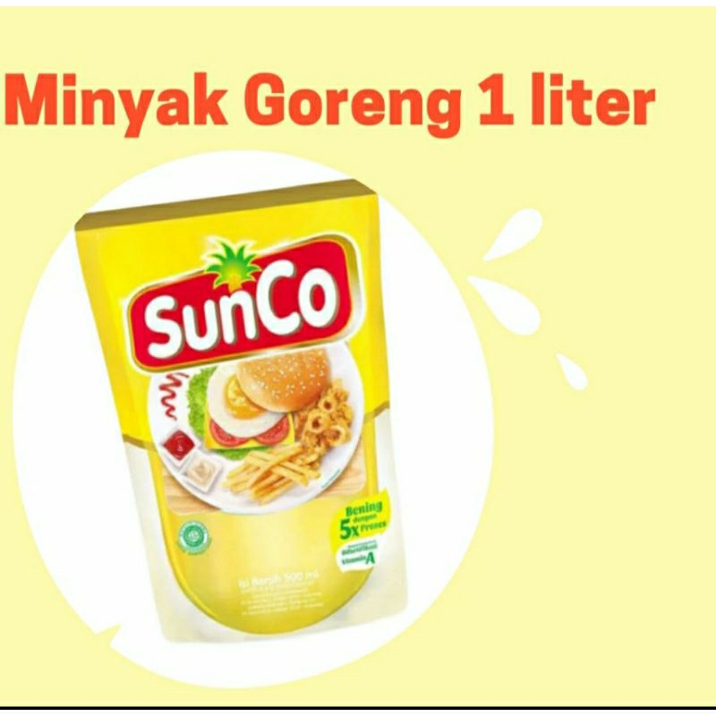 

Minyak goreng 1 liter