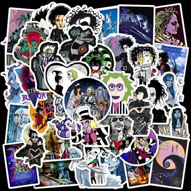 

Horror Movie Stickers Series Edward Scissorhands Stiker