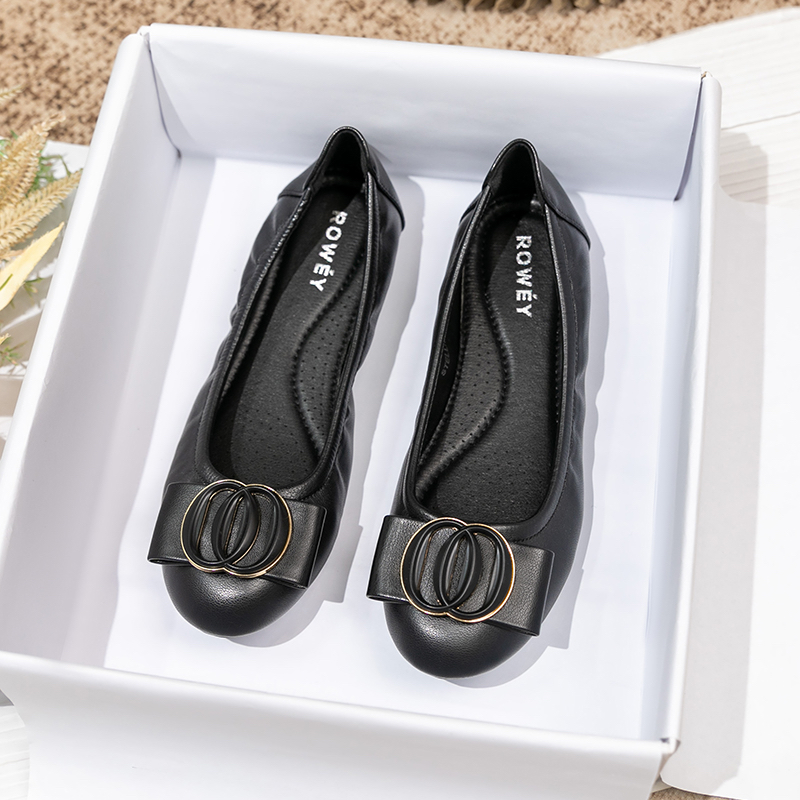 Rowey Sepatu Flat Shoes Wanita Korea Stella