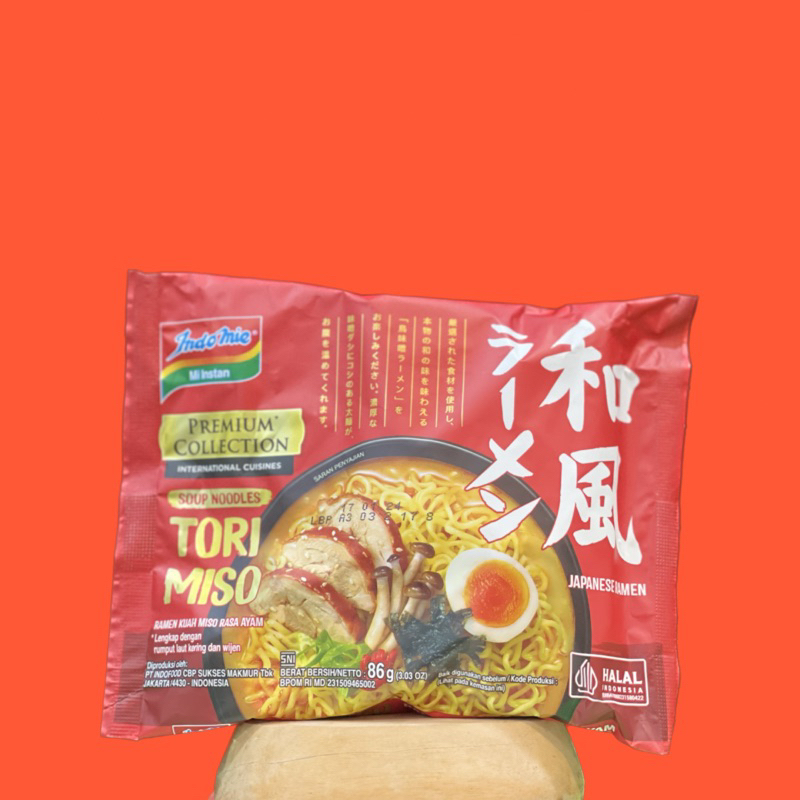 

Indomie Mie Instant Premium Japanese Tori Miso Ramen Pack 86g - Go Sachet Official Shop