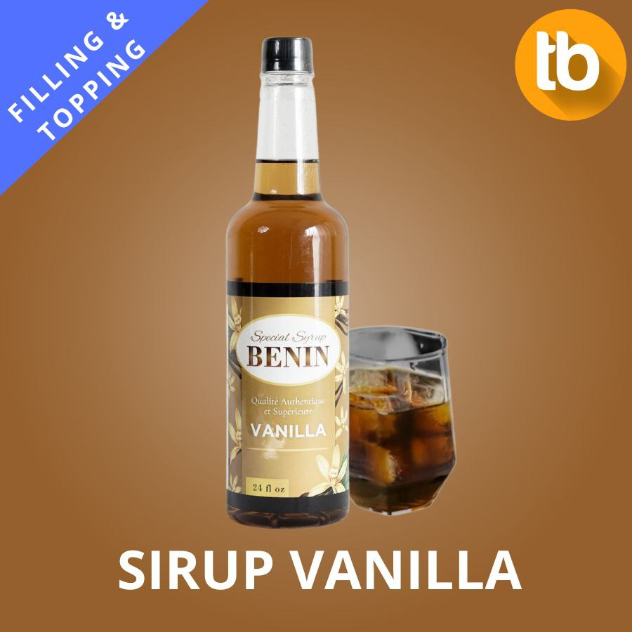 

Syrup Benin 720ml - Vanilla / Sirup Minuman Rasa Vanilla / Sirup Vanilla