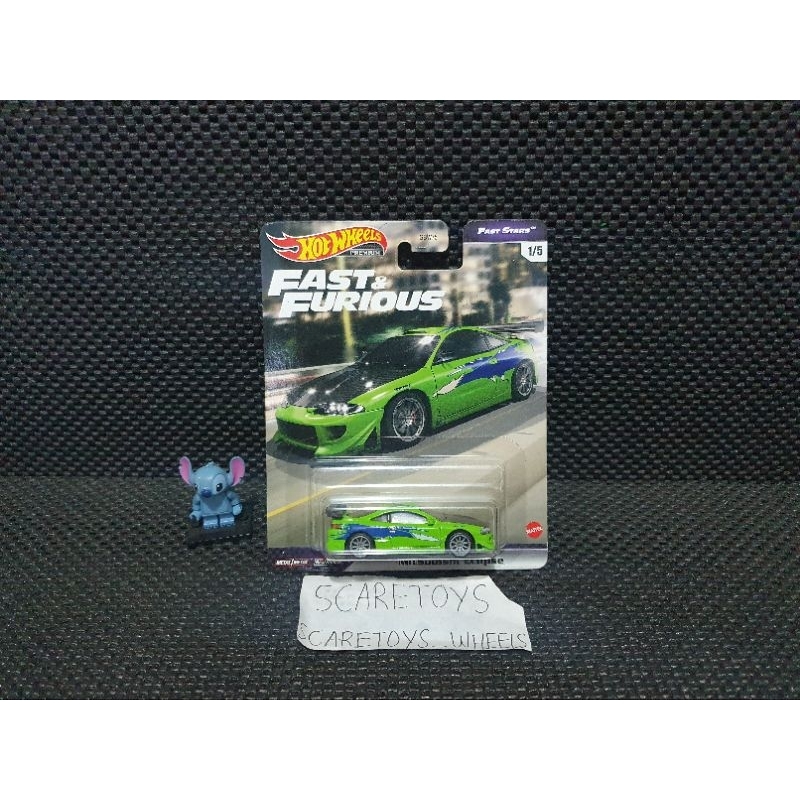 Hot wheels Mitsubishi eclipse fast furious fast stars brian wave 2021