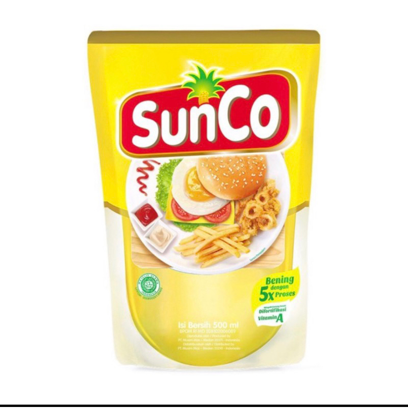 

Sunco minyak goreng 2 litter