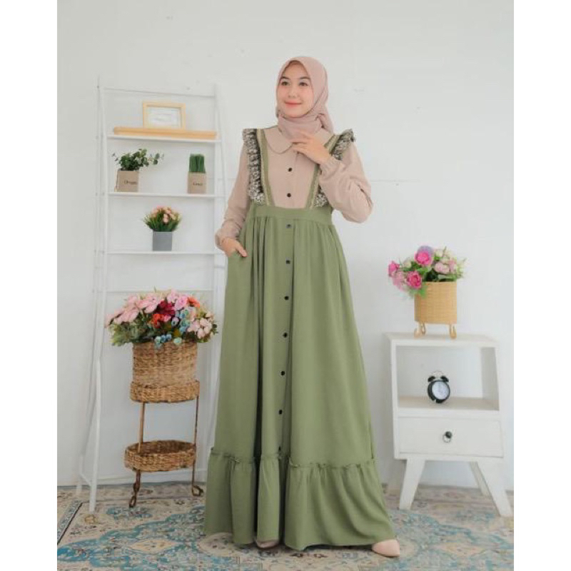 LIRRA DRESS MAXY CRINGKEL AIRFLOW RENDA PREMIUM