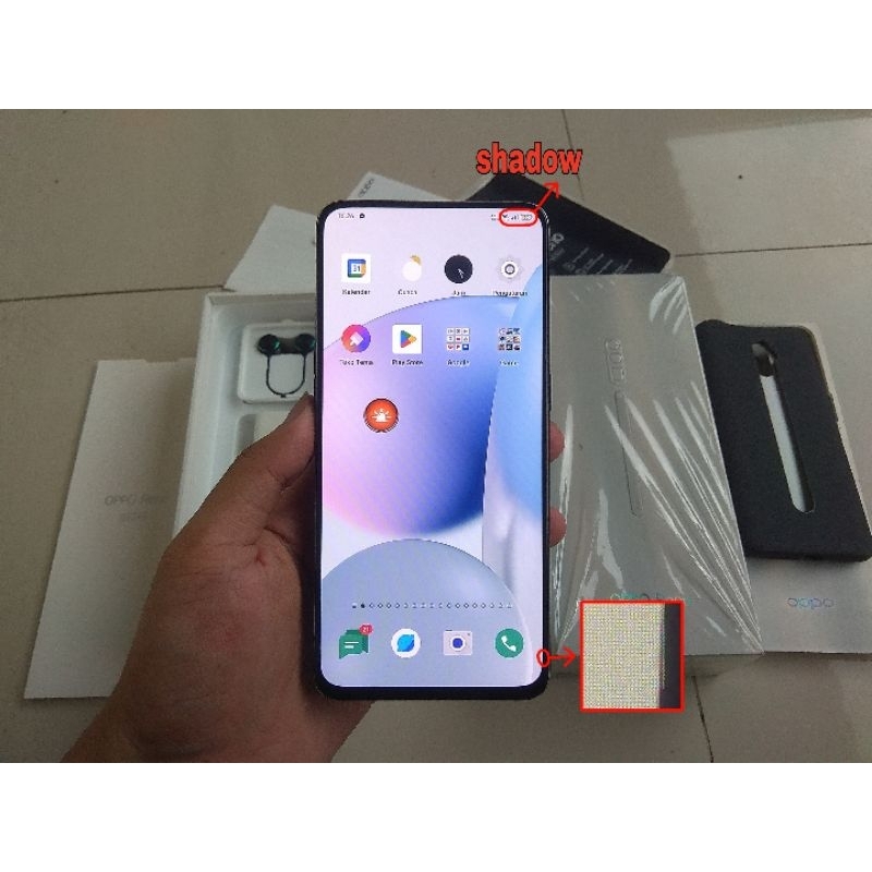 Oppo Reno 10x Zoom 8/256 - Emerald Green (MINUS BACA DESKRIPSI)