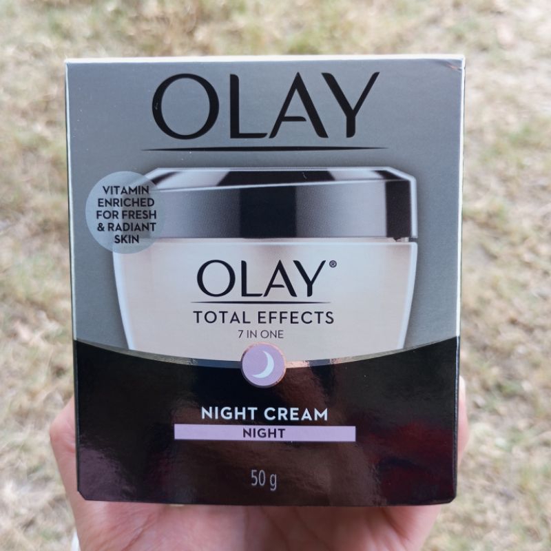 (EXP 04/2026) OLAY TOTAL EFFECTS 7 IN 1 ANTI AGING NIGHT 50ML CREAM KRIM MALAM OLAY TOTAL EFFECT 7IN