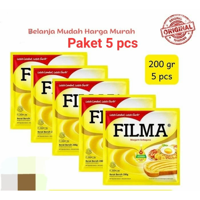 

MARGARINE paket 5 pcs x 200 gr