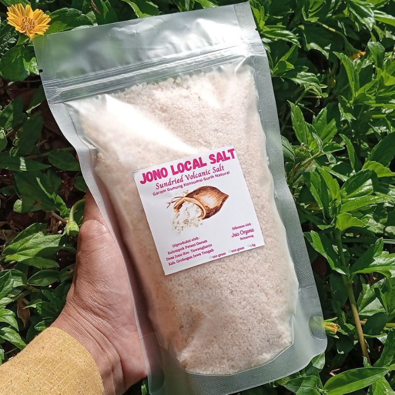 

GARAM GUNUNG JONO / GARAM VULKANIK ALAMI / NATURAL VOLCANIC SALT