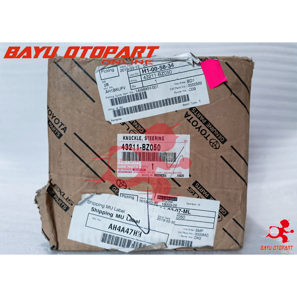 KNUKLE SEBELAH KANAN TOYOTA AVANZA 43211-BZ050