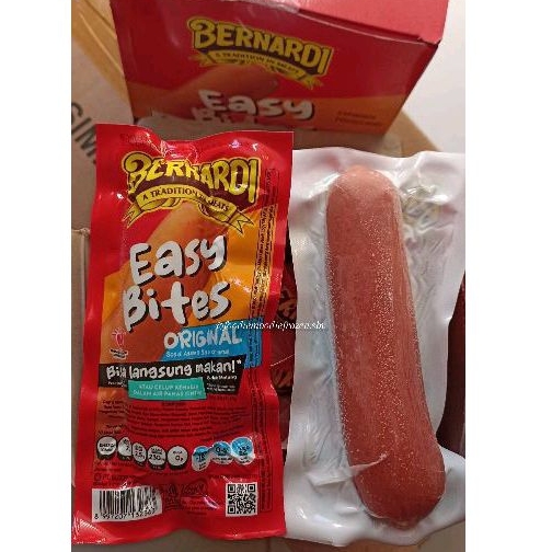 Sosis bernardi easy bites siap makan 65gr/ sosis bernardi siap makan