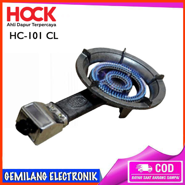 Kompor Gas Cor 1 Tungku Hock HC 101 CL