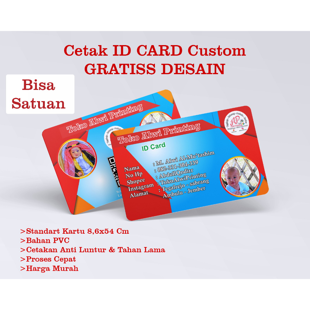 

Cetak Kartu ID CARD GRATIS Desain