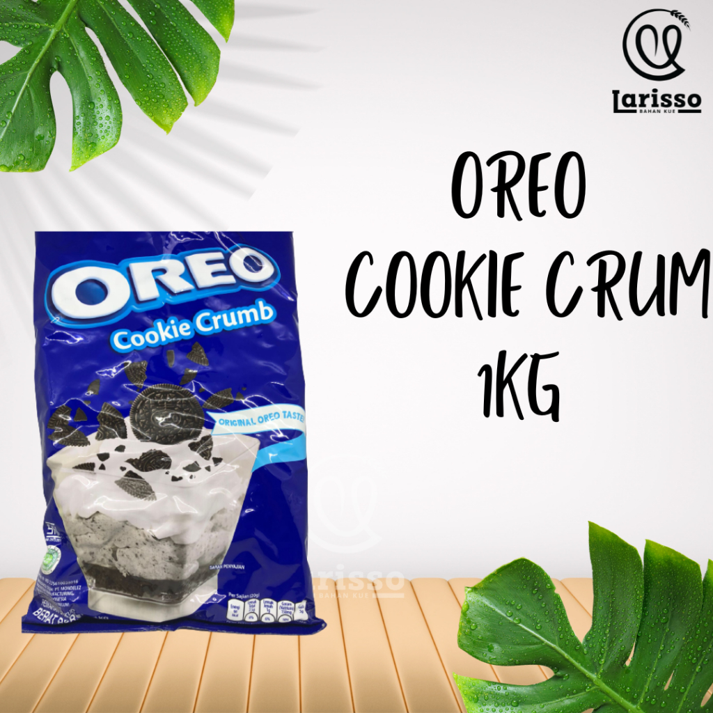 

OREO COOKIE CRUMB 1KG OREO KASAR TOPPING CRUMBLE OREO REMAH