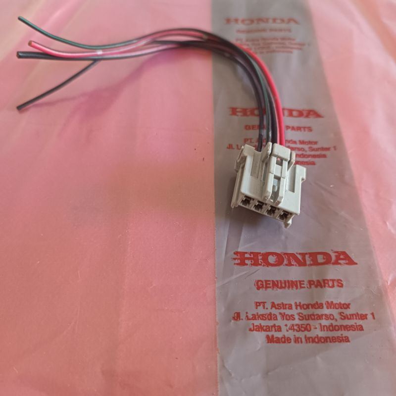 Kabel soket socket 4 pin kabel 4 switch kontak kunci kontak Honda Beat Vario 125 150 Scoopy Vario 11