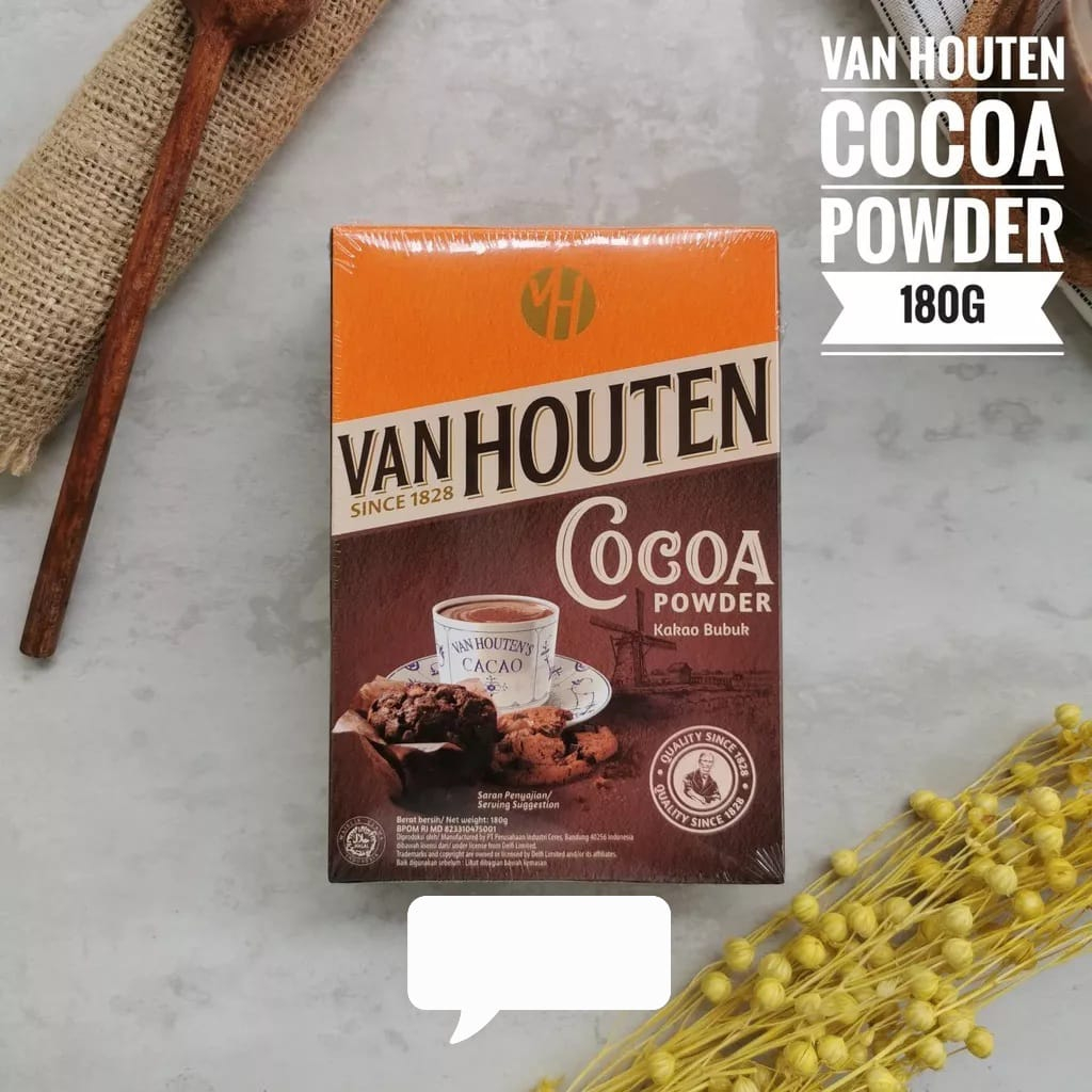 

VAN HOUTEN COKLAT BUBUK COCOA POWDER VAN HOUTEN 165 GRAM